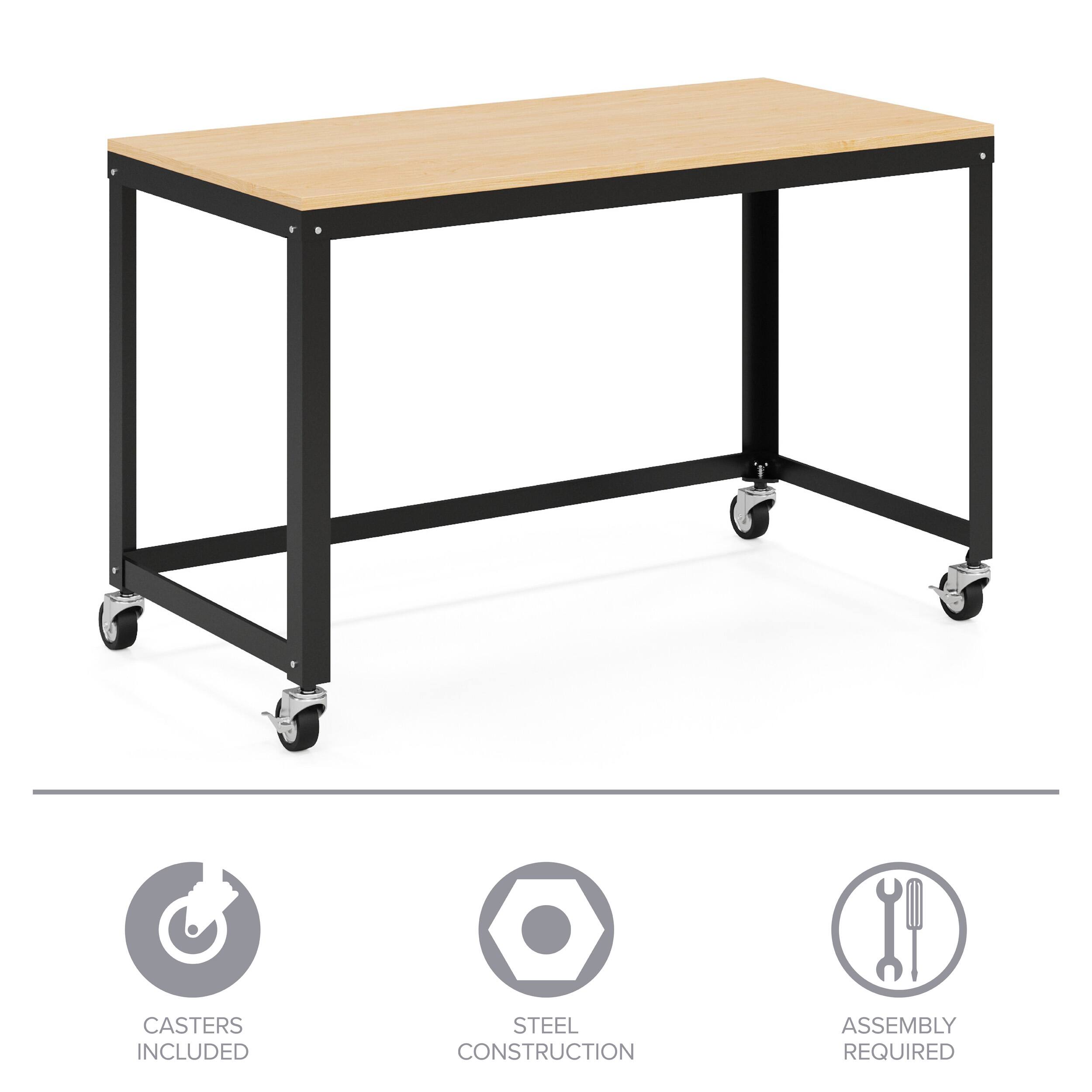 CASTERS INCLUDED  
STEEL CONSTRUCTION  
ASSEMBLY REQUIRED