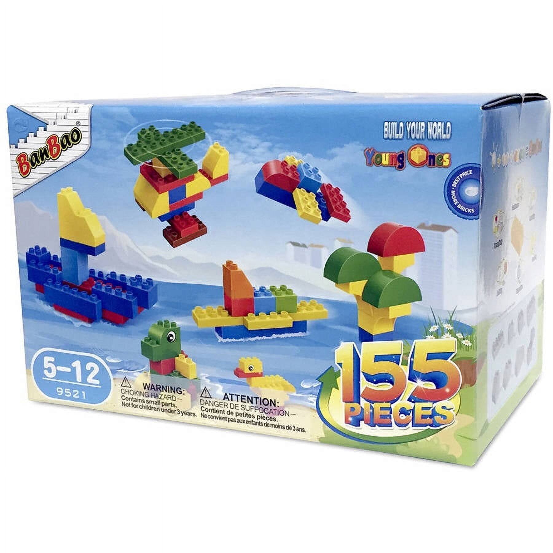 BanBao - Young Ones block assorted - 155 pcs Building Set for Kids