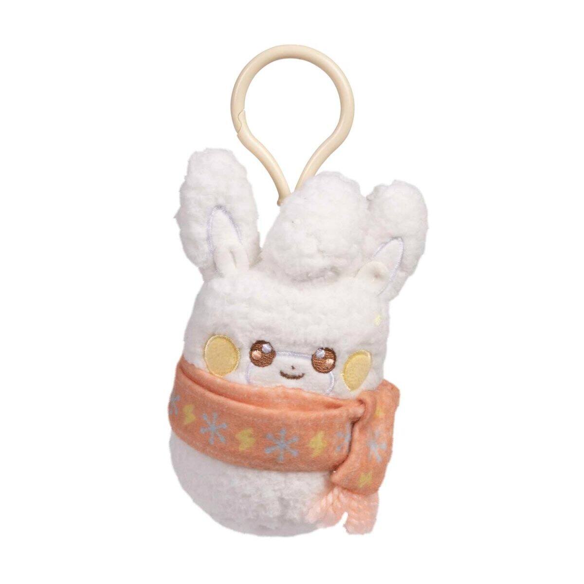 Alt View 1. Pokémon - Pokemon Center Pawmi Pokemon Holiday Plush Key Chain.