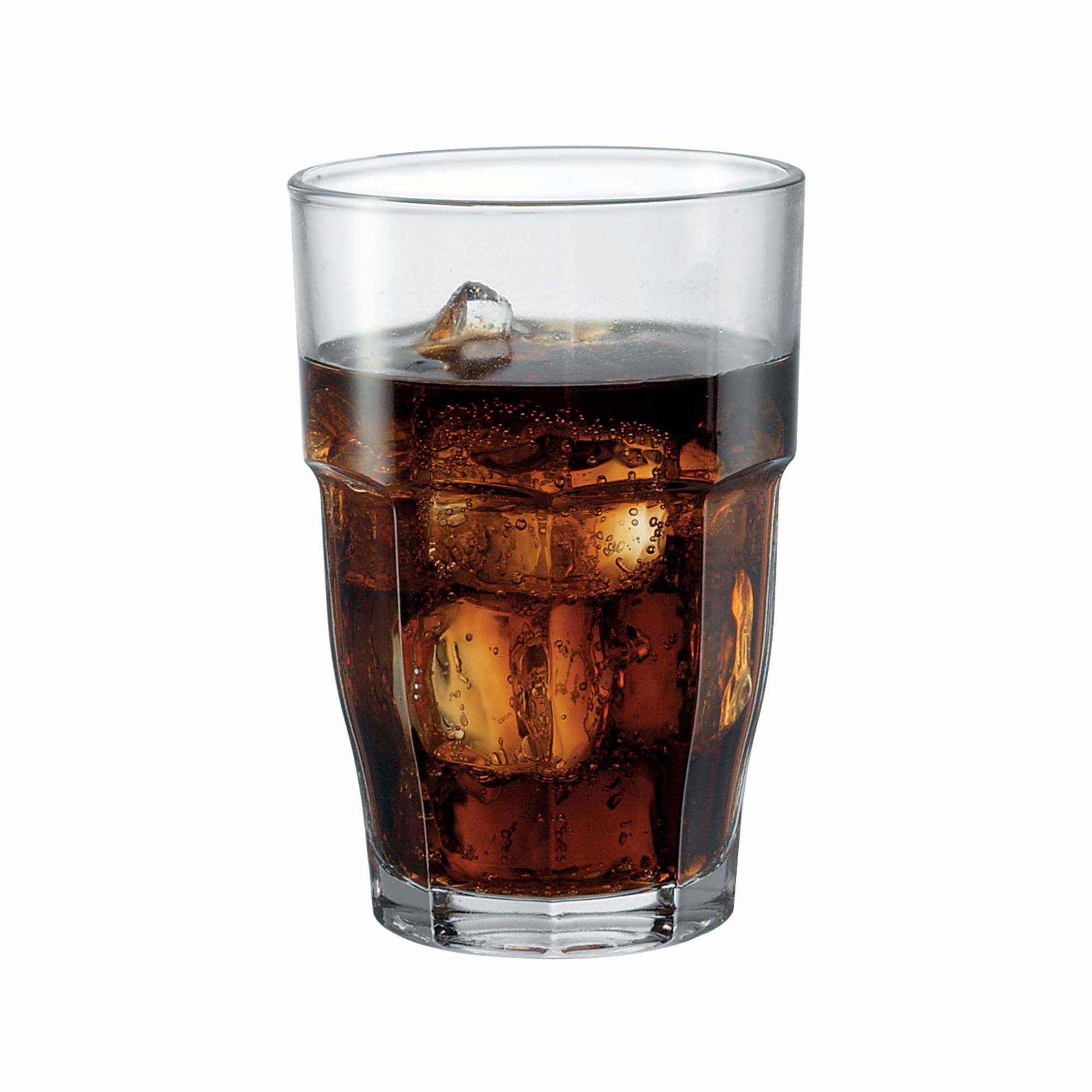 Alt View 1. Bormioli Rocco - Bormioli Rocco Rock Bar Cooler Stackable Beverage Glasses, Set of 4, 16.25 oz - Clear.