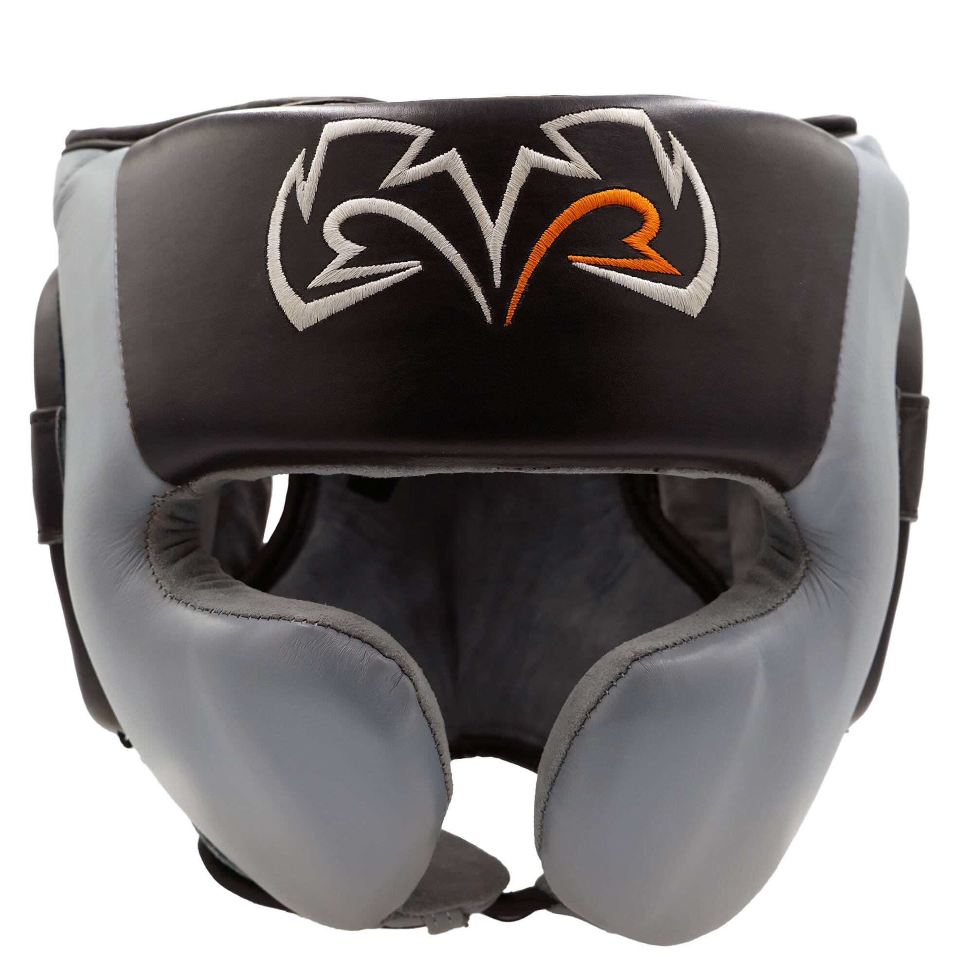 Alt View 1. RIVAL - Rival Boxing RHG30 Mexican Training Headgear - XL - Black/Gray - Black/Gray.