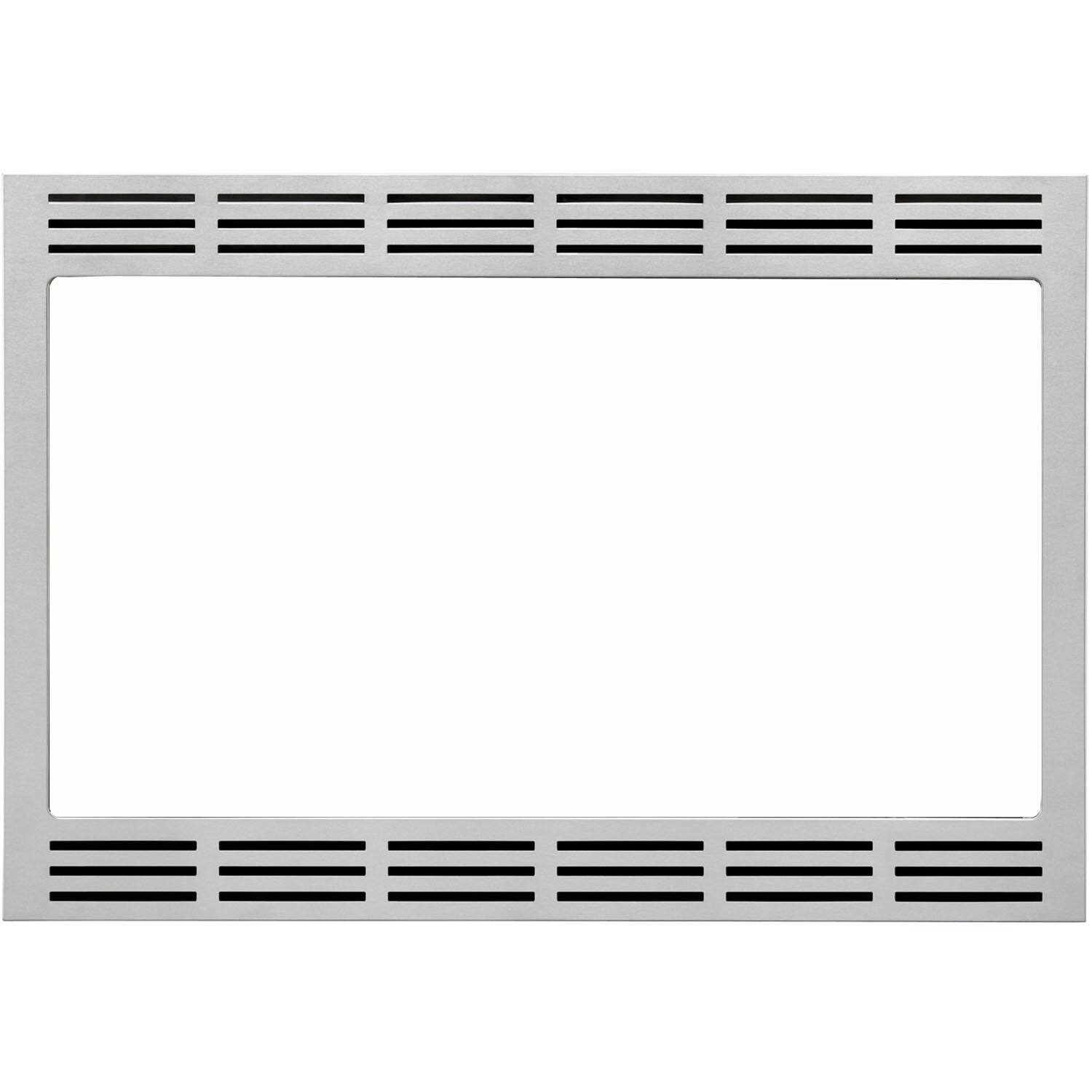 Panasonic - 30" Trim Kit for Select Microwaves - Stainless Steel