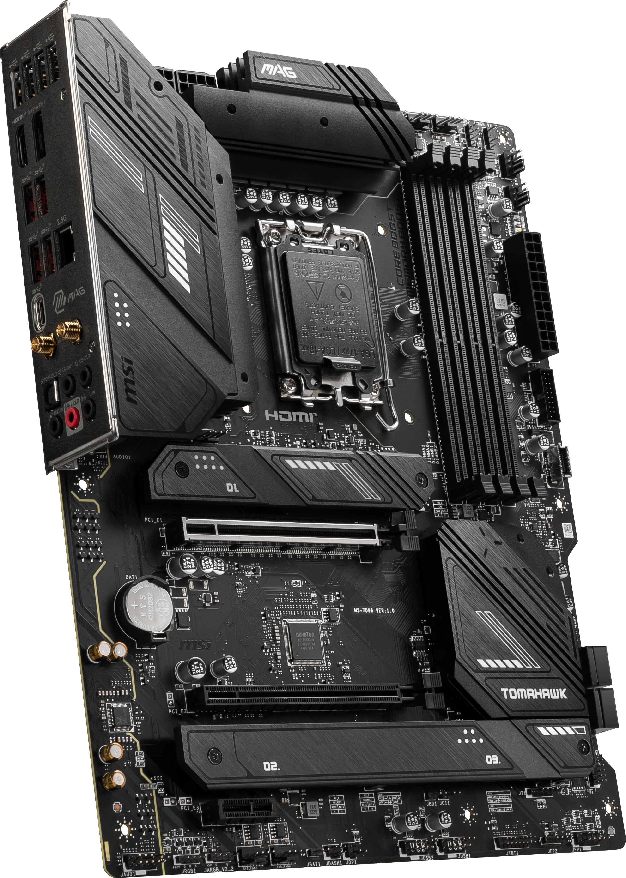 MSI MAG B760 TOMAHAWK WIFI DDR4 (Socket LGA 1700) Intel B760 ATX DDR4 ...