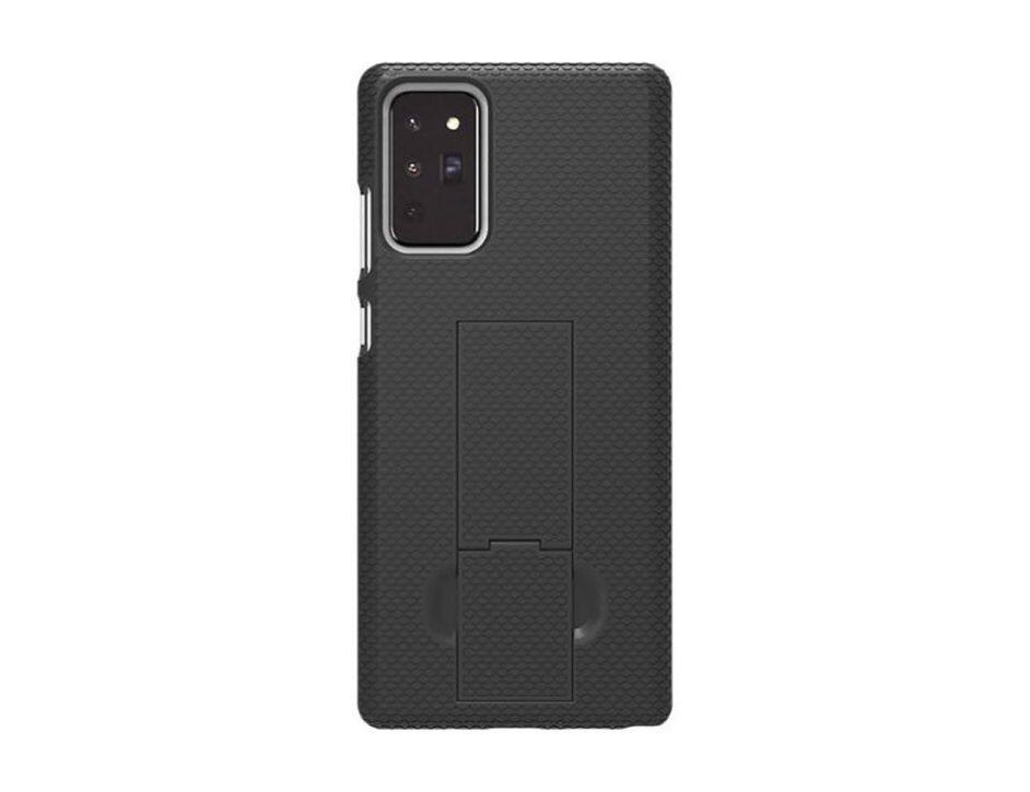 Verizon - Refurbished Excellent - Shell and Holster for Samsung Galaxy Note20 5G - Black