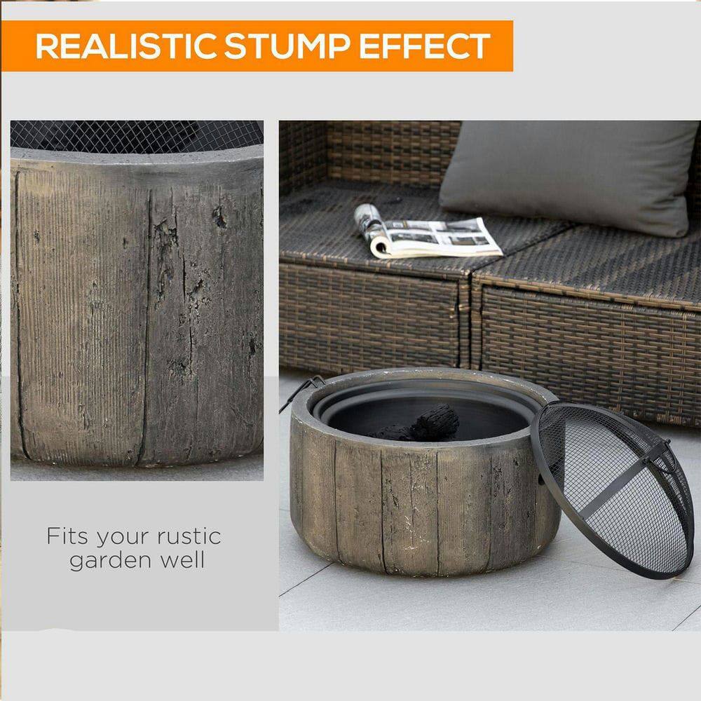 REALISTIC STUMP EFFECT

Fits your rustic garden well