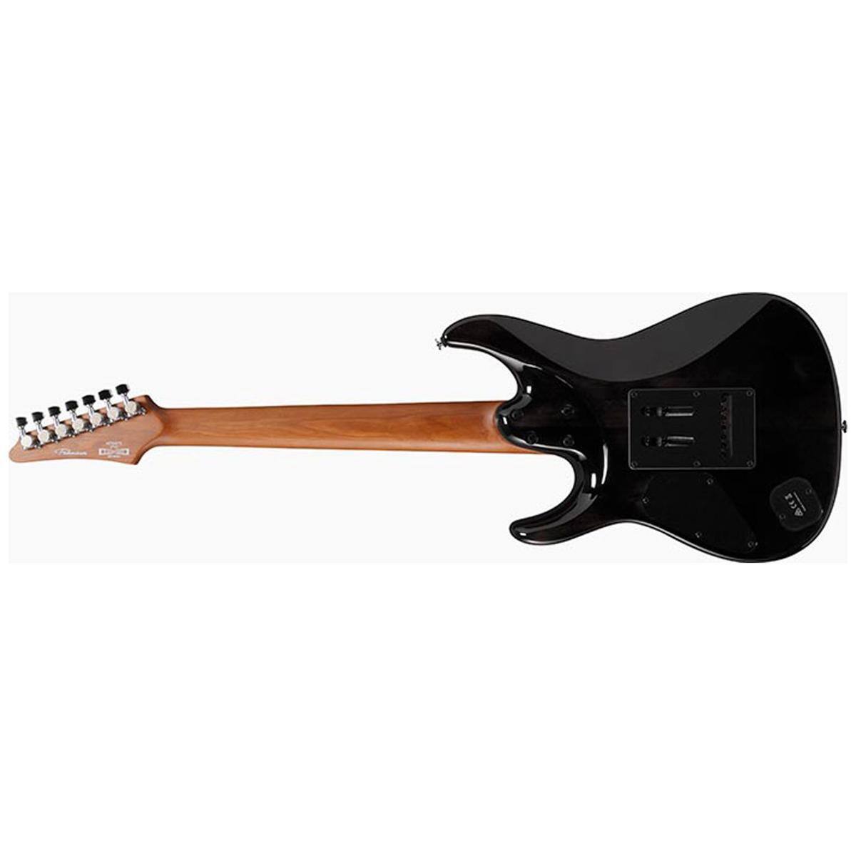 Alt View 4. Ibanez - Ibanez AZ Premium Series AZ427P1PB 7-String Electric Guitar, Charcoal Black Burst.