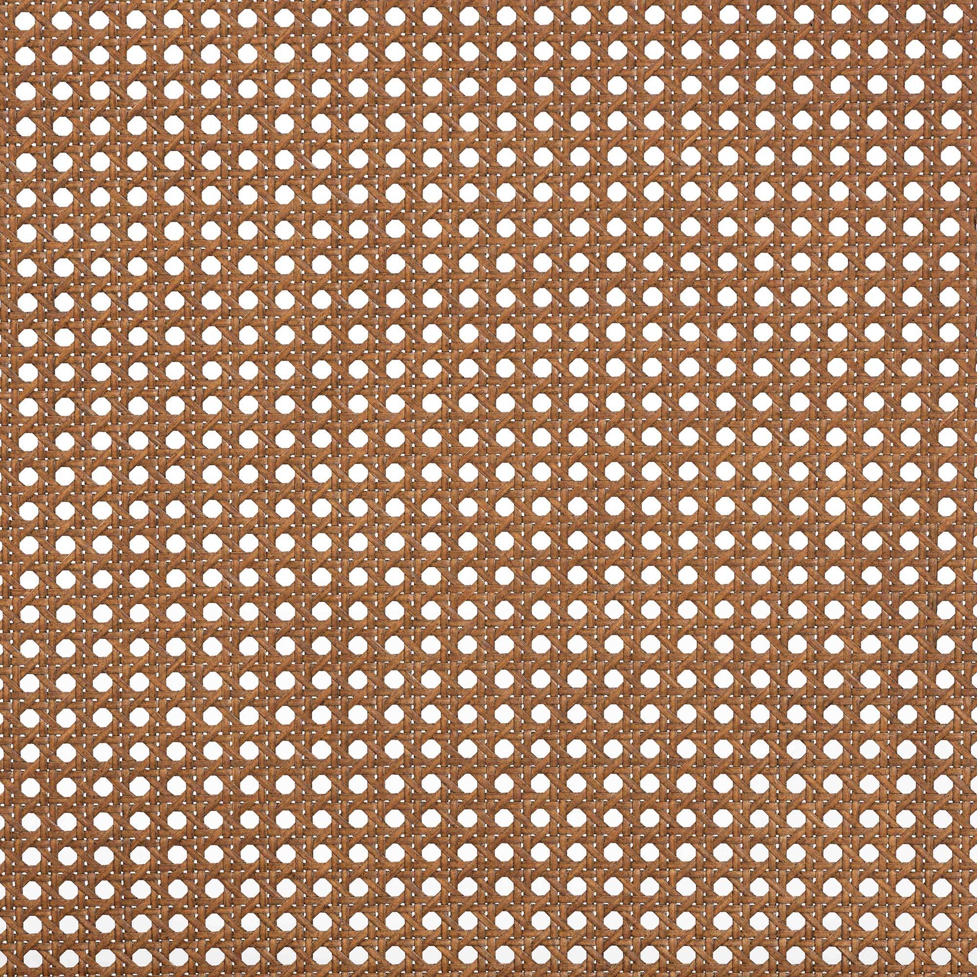 Back. Baxton Studio - Camila Classic and Traditional Finished Wood Queen Size Headboard with Rattan - Ash Walnut.