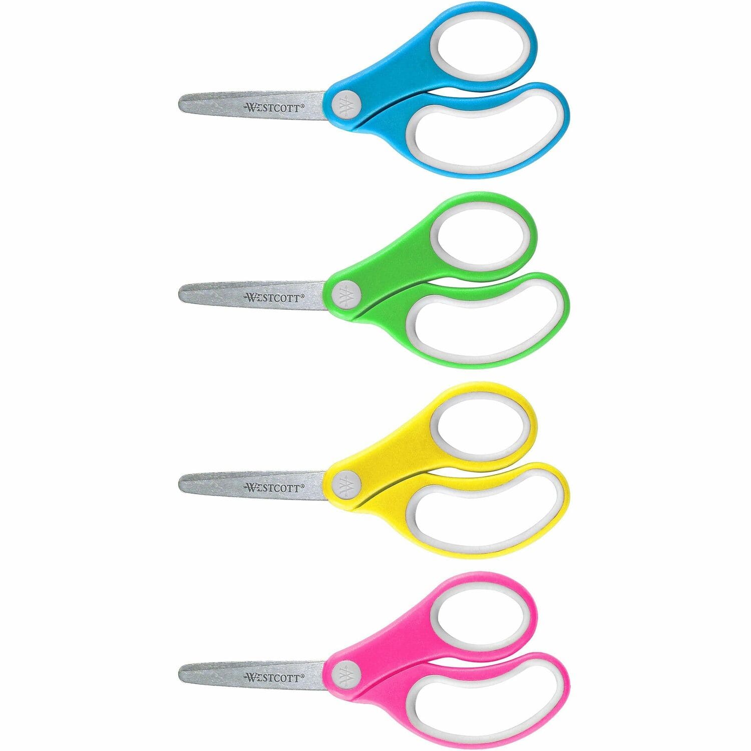 "Westcott - Soft Handle 5"" Blunt Kids Value Scissors Stainless Steel Blunted Tip 1 Each - Assorted" price history on PriceWatchPro