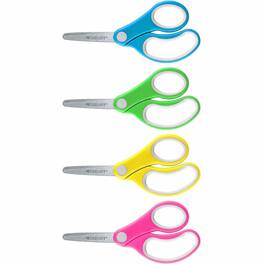 Westcott - Soft Handle 5" Blunt Kids Value Scissors Stainless Steel Blunted Tip 1 Each - Assorted
