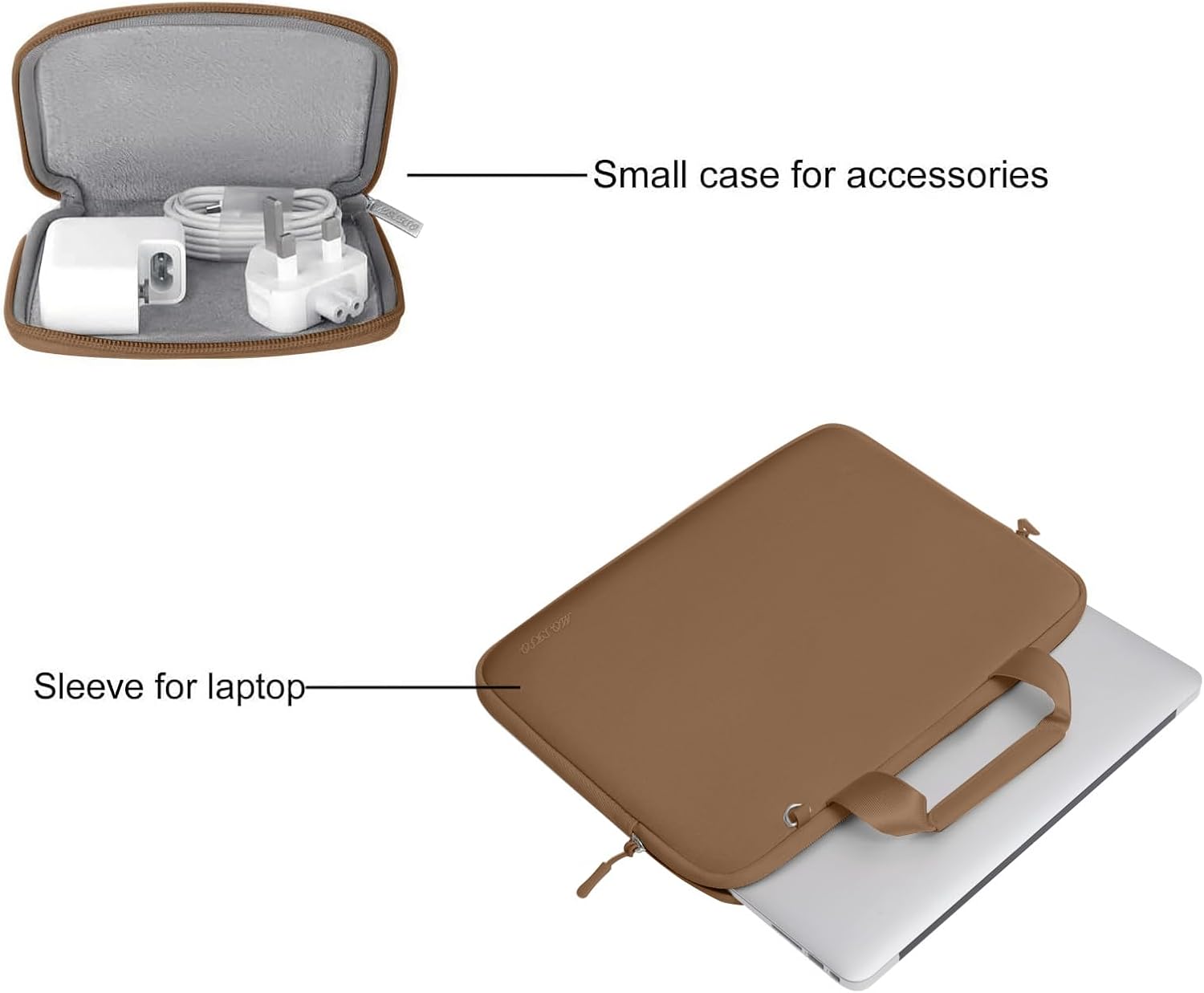 Small case for accessories  
Sleeve for laptop