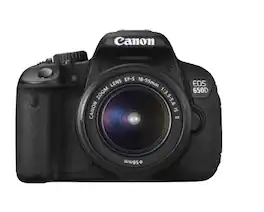 Canon - EOS 650D Digital SLR Camera - (International Model) - Black