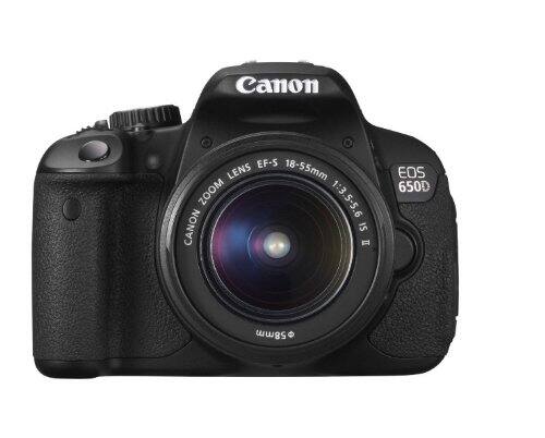 Canon EF-S 18-55mm Lens Zoom 1:3.5-5.6 Canon IS II EOS 650D 58mm