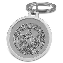 Jardine - UAH Chargers Team Logo Split-Wire Key Ring - Silver