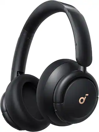 Front. Soundcore - soundcore Life Q30 by Anker, Hybrid Active Noise Cancelling Headphones, Black - Black.