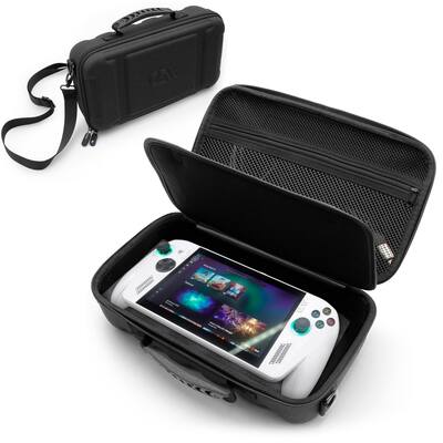 CASEMATIX Handheld Gaming Case Screen Protector Fits ASUS ROG Xbox Ally X Handheld Video Gaming Console and Accessories Black - Best Buy CASEMATIX Handheld Gaming Case Screen Protector Fits ASUS ROG Xbox Ally X Handheld Video Gaming Console and Accessories Black - Best Buy