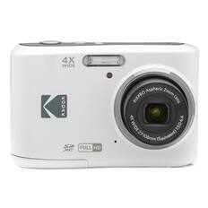 Front. Kodak - PIXPRO FZ45 16.4 Megapixel Compact Camera - White.