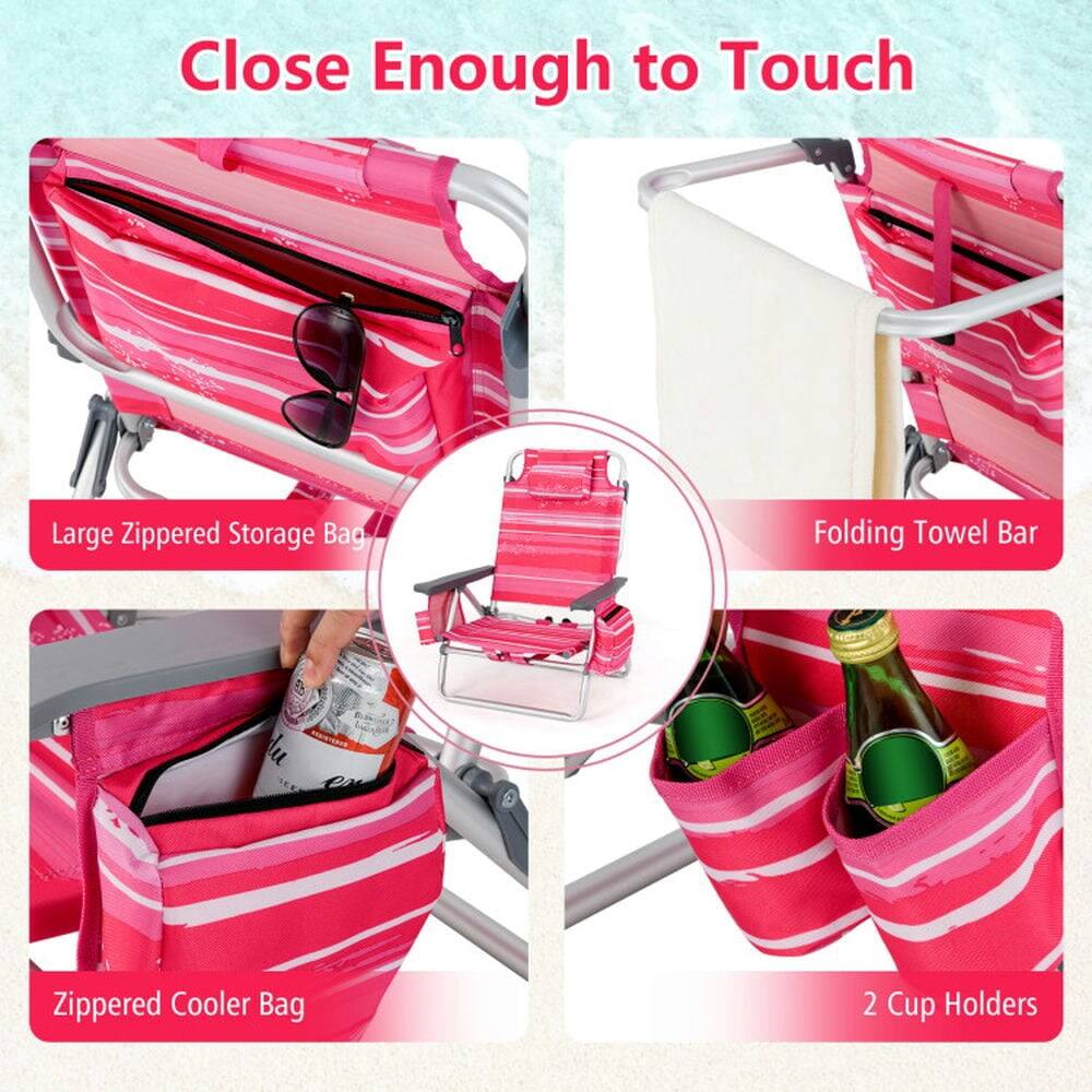 Close Enough to Touch

- Large Zippered Storage Bag
- Folding Towel Bar
- Zippered Cooler Bag
- 2 Cup Holders