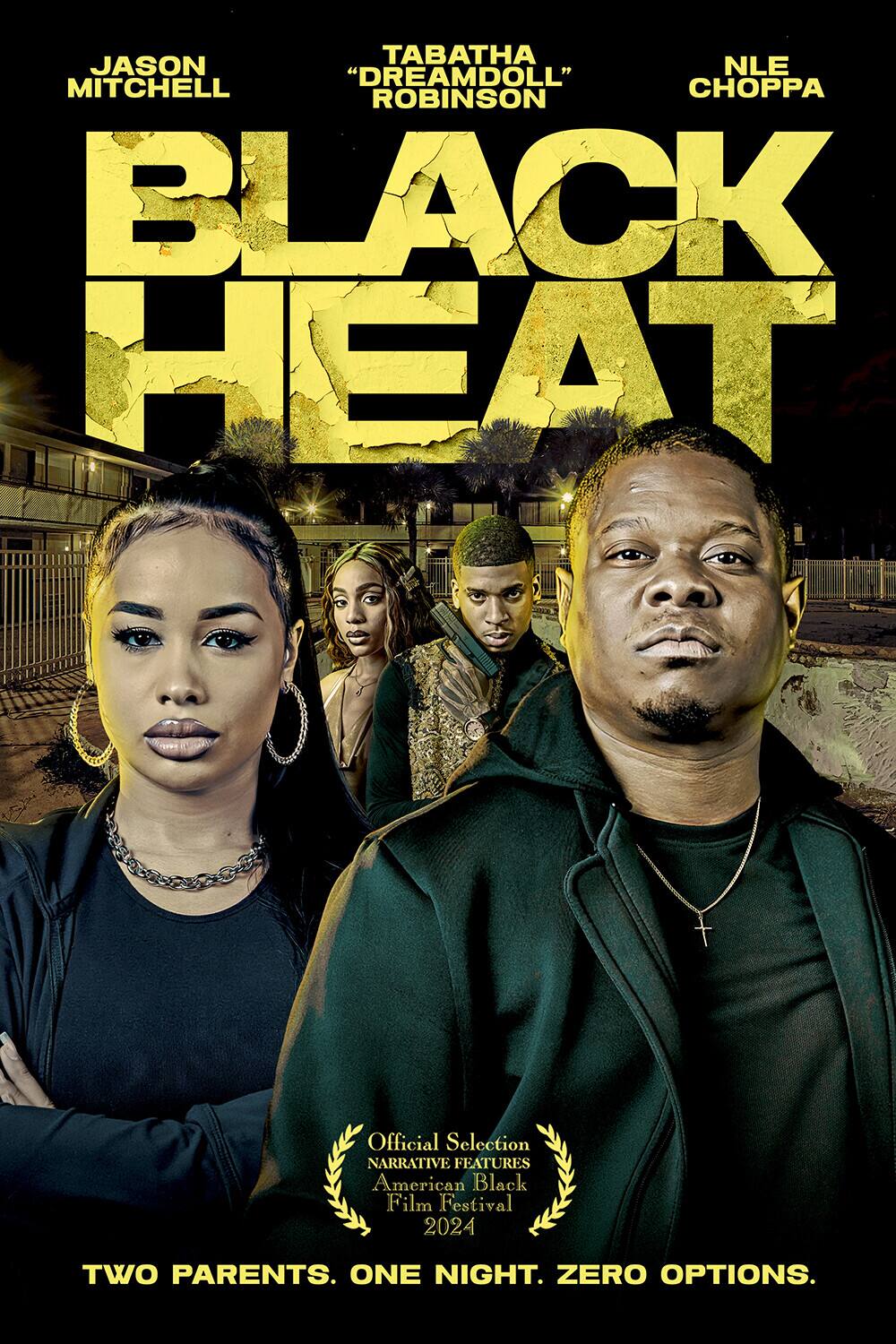 Front. Black Heat   - DVD.