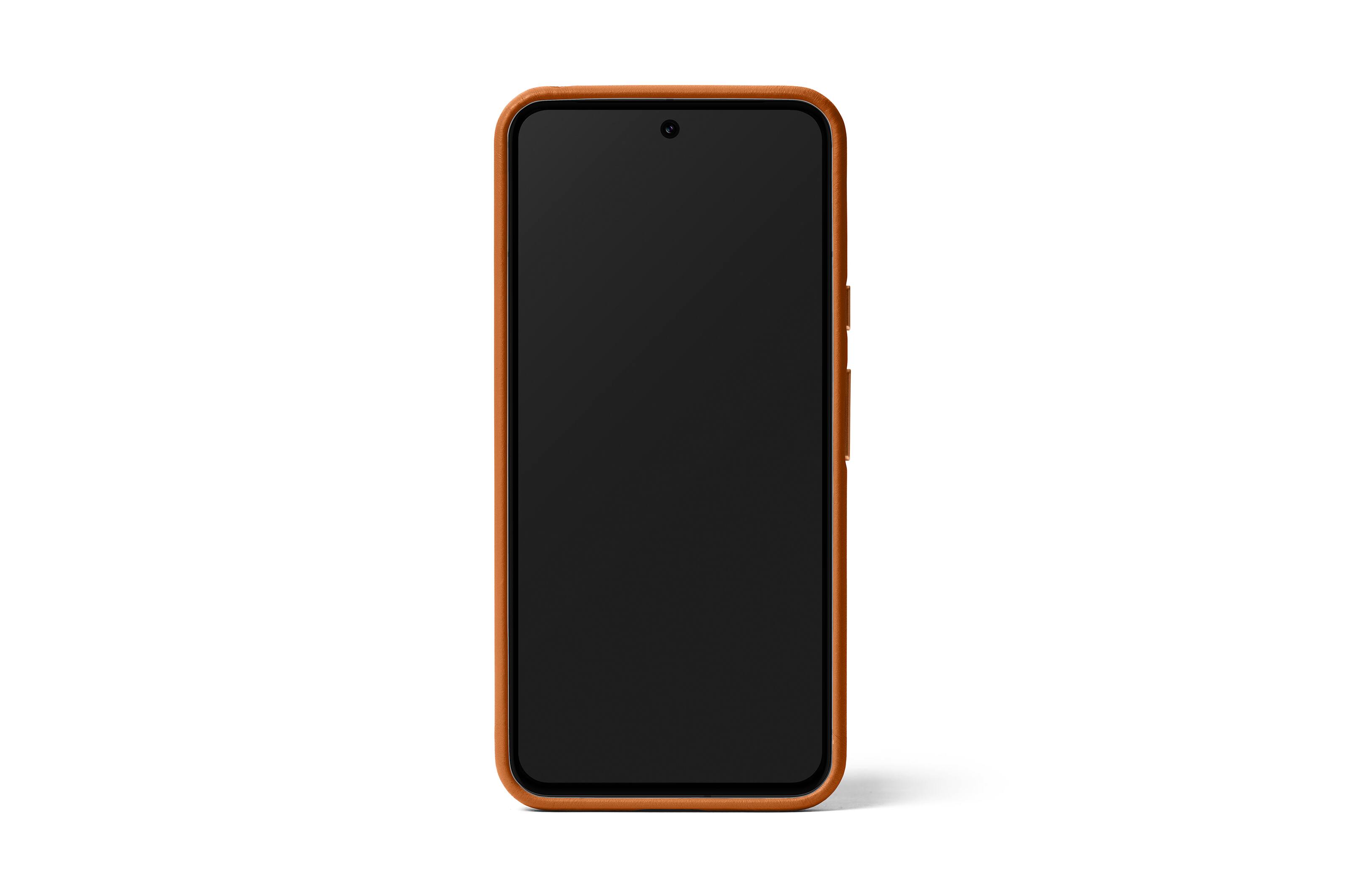 Left. Bellroy - Pixel 8 Leather Phone Case - Terracotta.