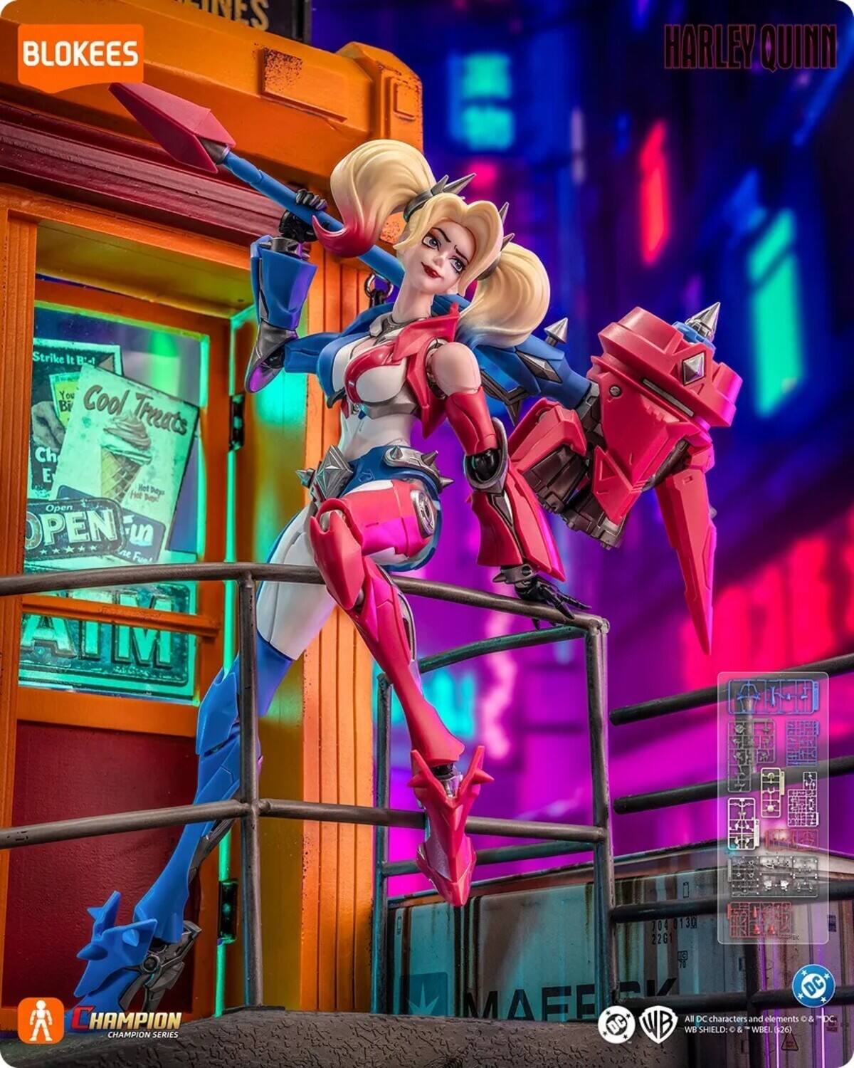 PopMarket Blokees DC Champion Class 04: Harley Quinn Model Kit ...
