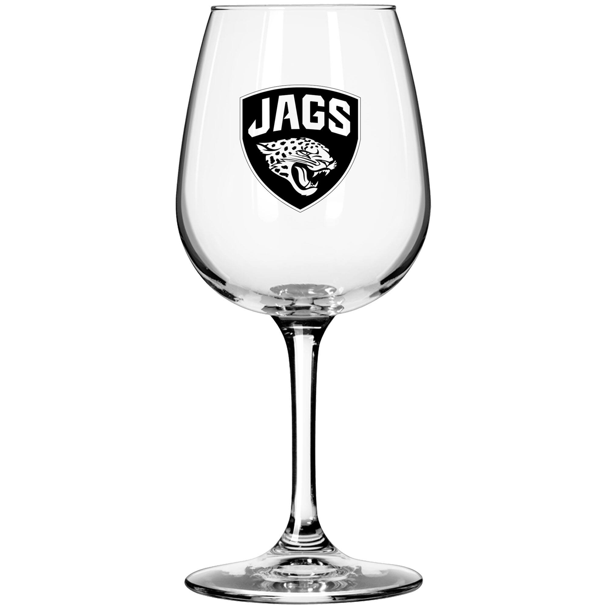 Front. Logo Brands - 12oz. Gameday Stemmed Wine Glass - Multicolor.