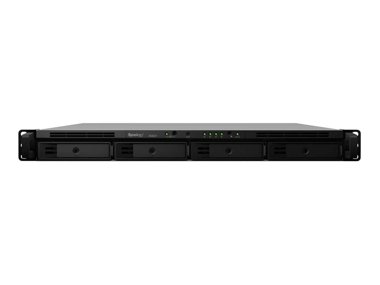 Synology - RackStation RS822+ Diskless System Network Storage - Black