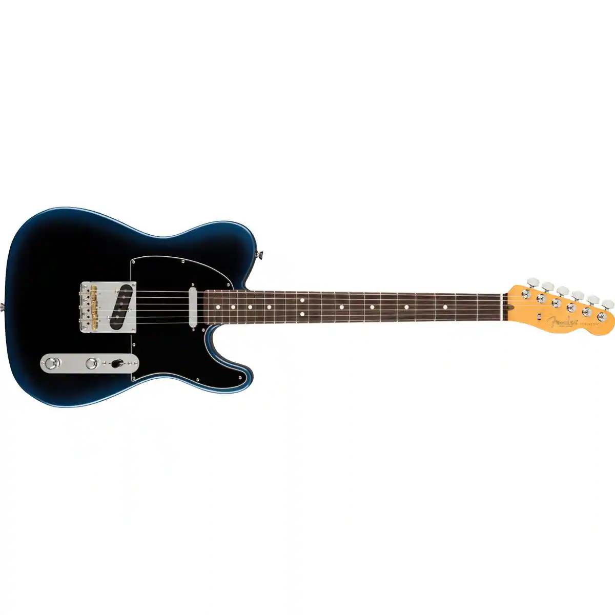 Alt View 6. Fender - Fender American Professional II Telecaster Electric Guitar, Rosewood Fingerboard, Dark Night.