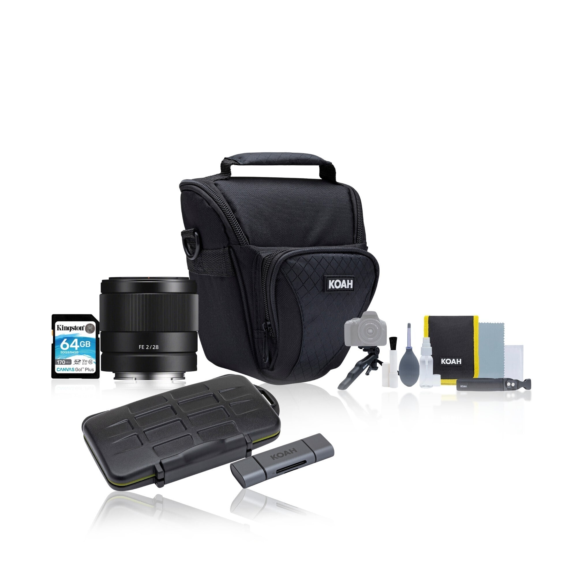 Sony - FE 28mm f2.0 E-Mount Prime Lens Bundle