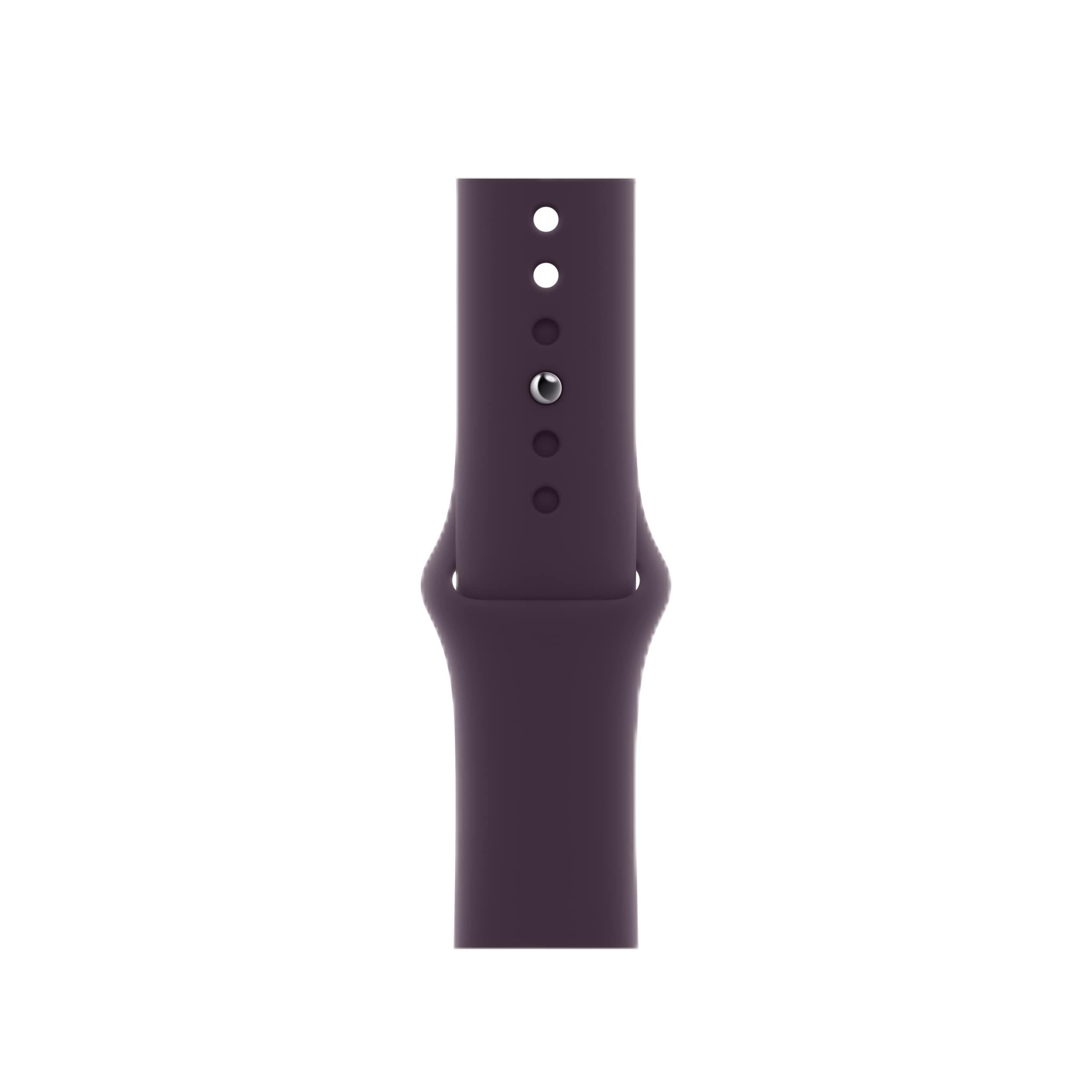 Alt View 2. Apple - Apple Watch Band - Sport Band (41mm) - Elderberry - M/L - Purple.