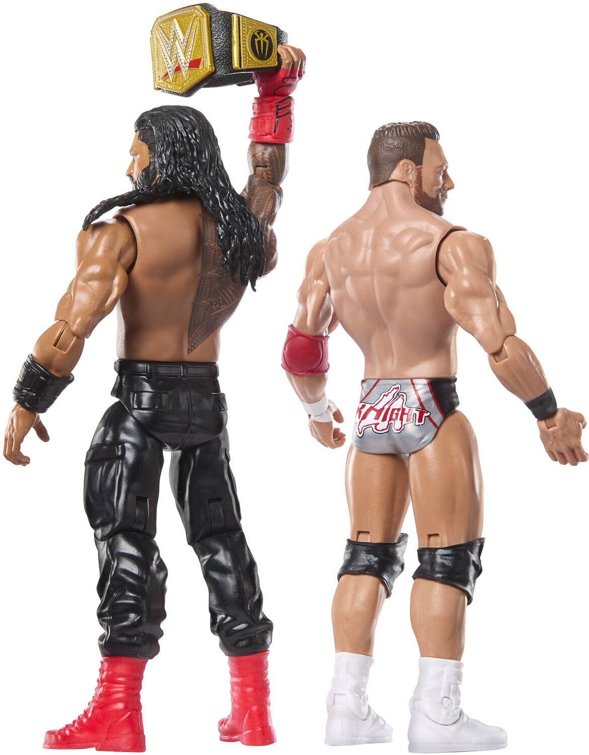 Mattel Collectible WWE Main Event Showdown Roman Reigns vs. LA