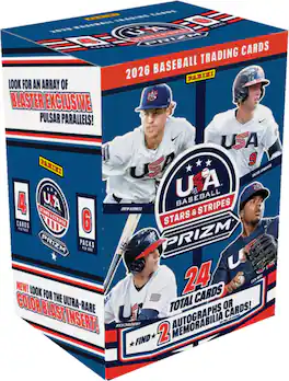 2026 Panini Stars & Stripes Prizm Baseball Blaster Box