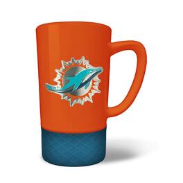 Great American Products - Miami Dolphins 15oz. Team Colored Jump Mug - Multicolor