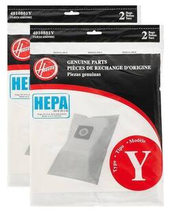 Hoover - Vacuum Bags for Vacuum Part #AH10040 4 Pack