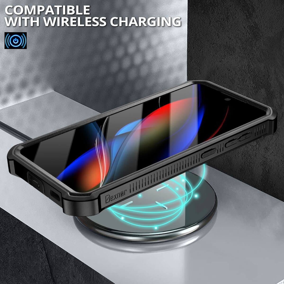 COMPATIBLE WITH WIRELESS CHARGING

COMPATIBLE WITH WIRELESS CHARGING