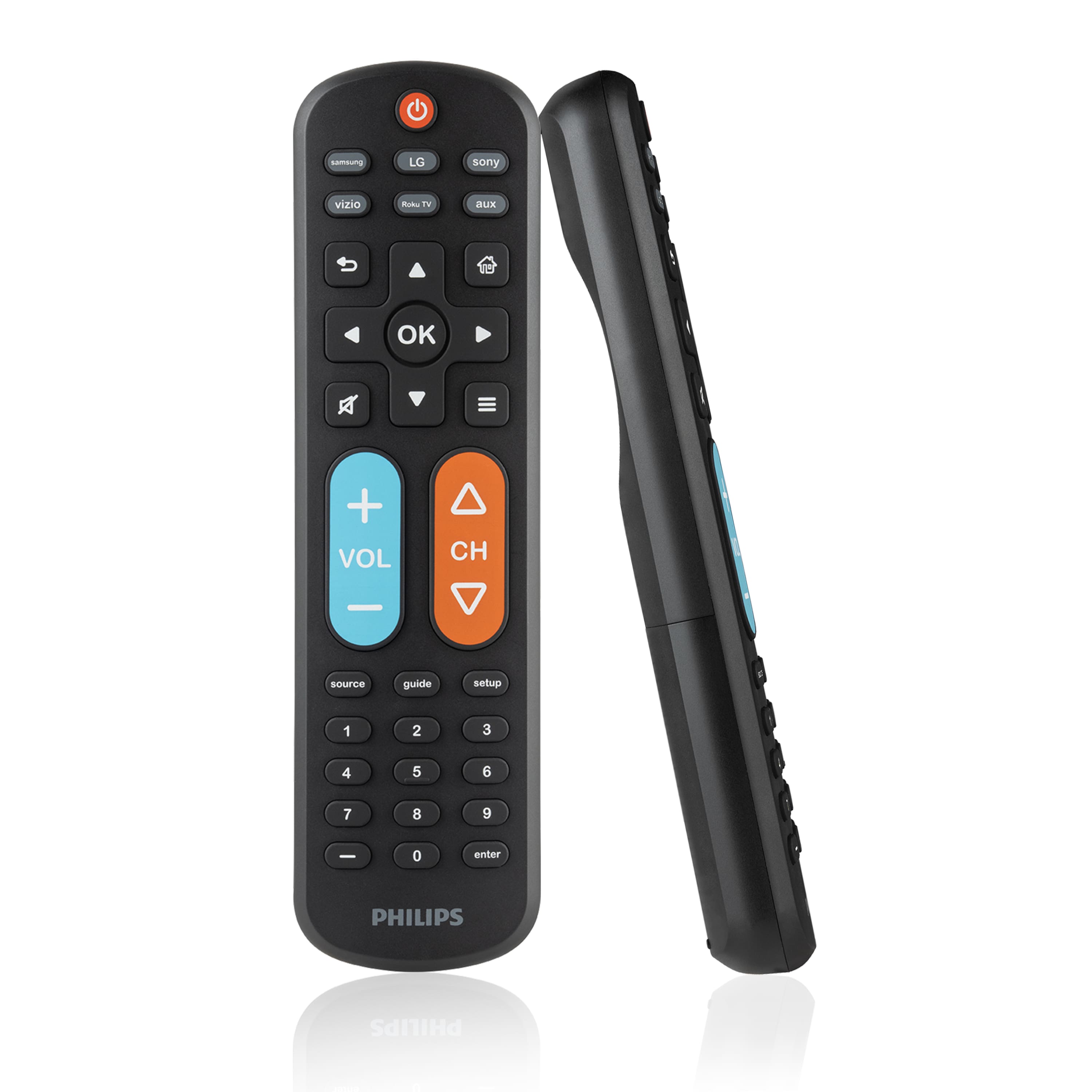 Philips - OneTouch Universal Remote - Black - Front_Zoom