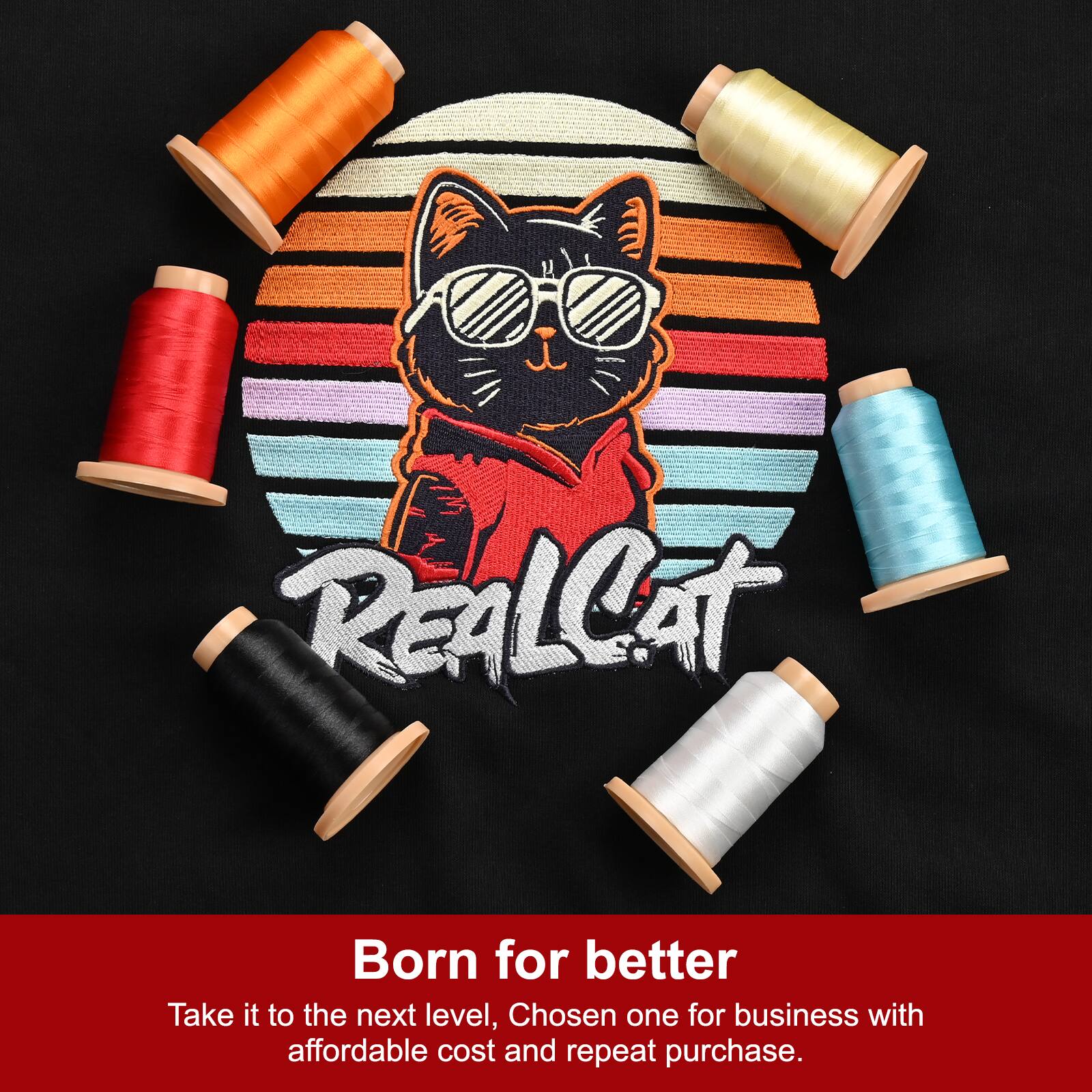 REALCat

Born for better

Take it to the next level, Chosen one for business with affordable cost and repeat purchase.
