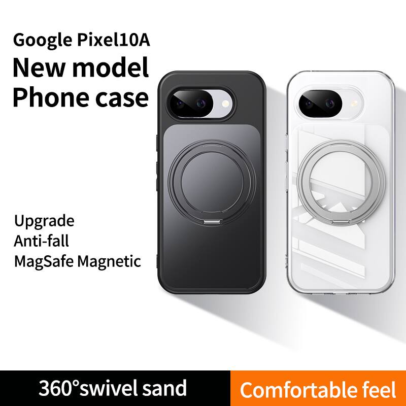 Google Pixel 10A  
New model Phone case  

Upgrade  
Anti-fall  
MagSafe Magnetic  

360° swivel sand  

Comfortable feel
