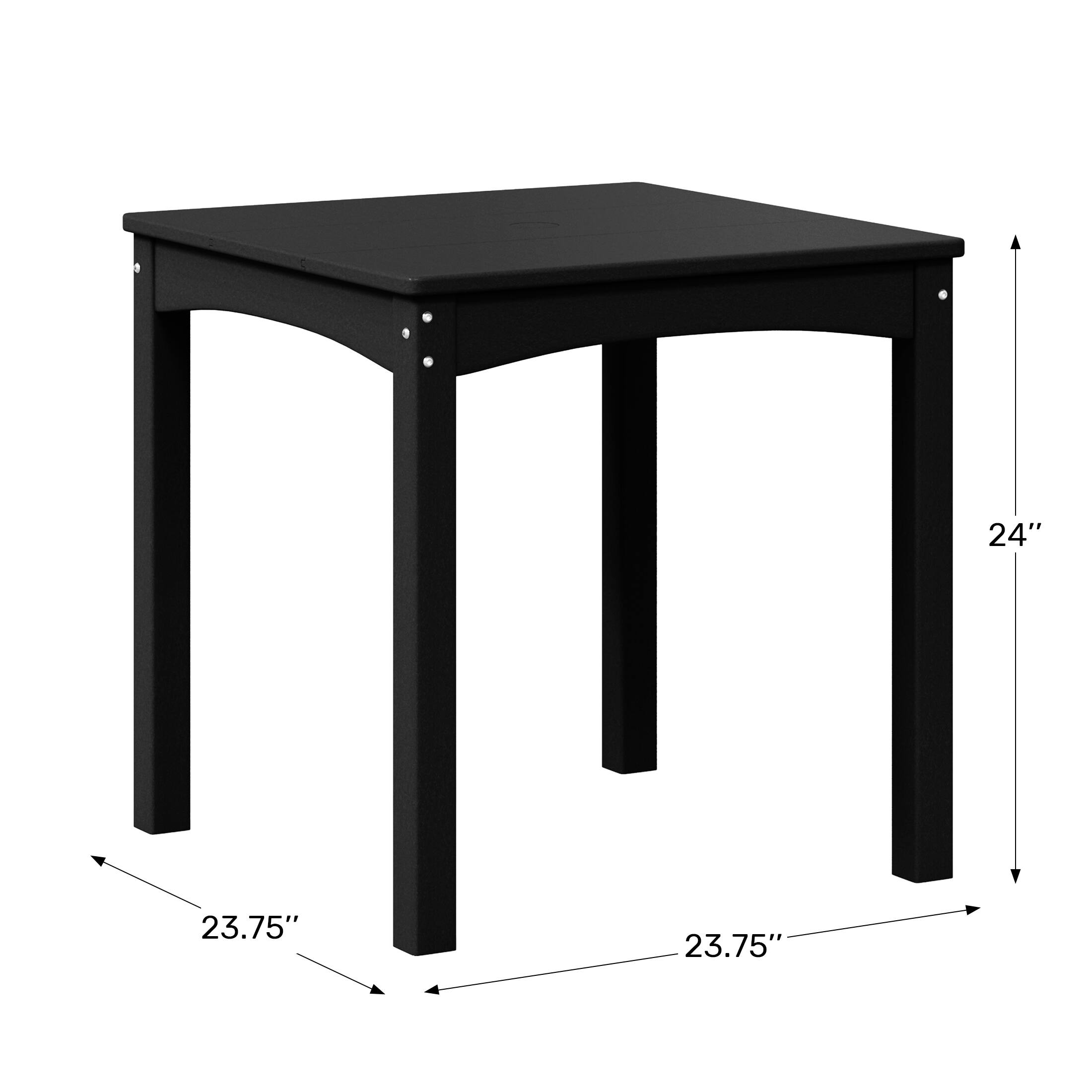 24" x 23.75" x 23.75"