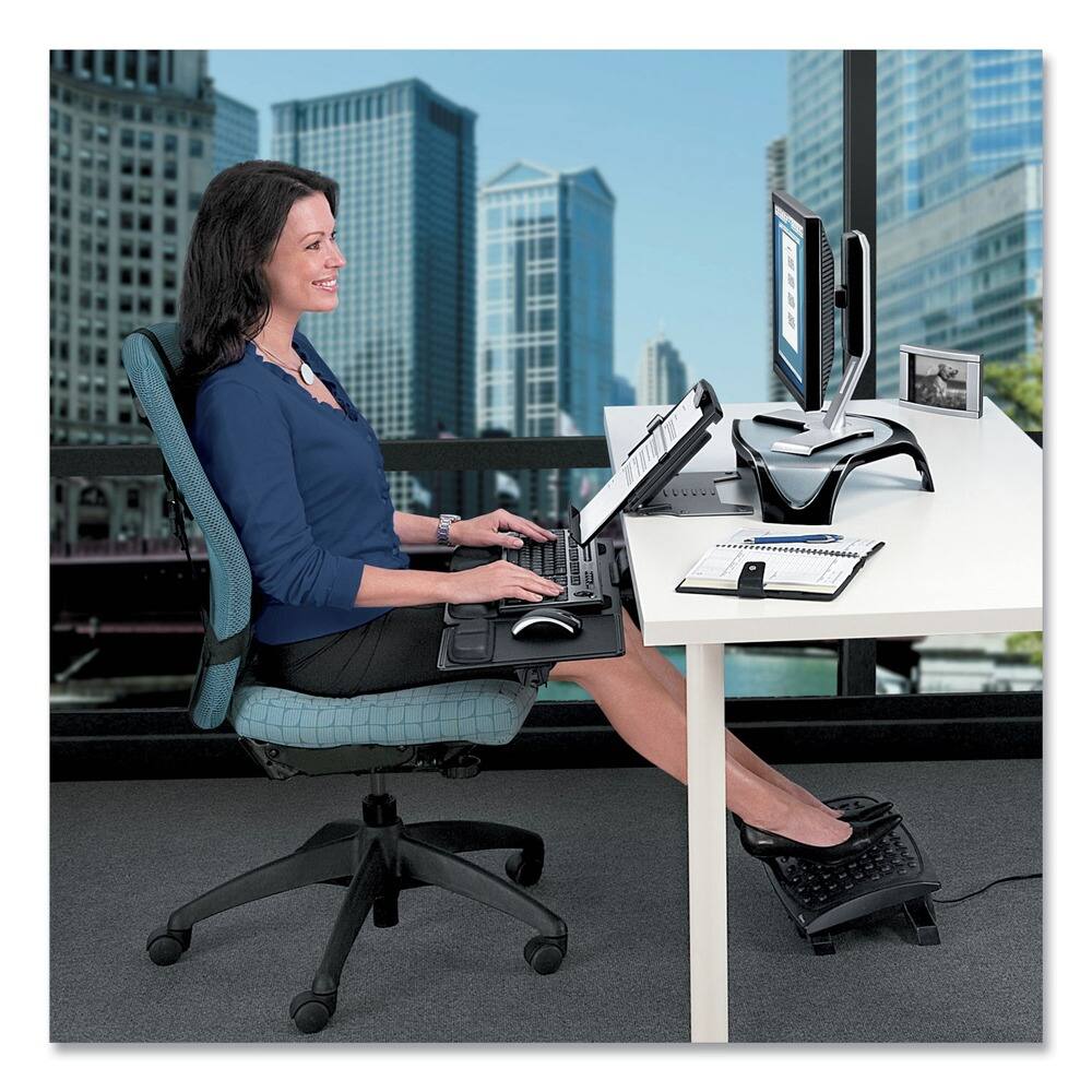 Alt View 1. Fellowes - 8039401 Professional Series 250 Sheet Capacity Plastic Document Holder - Black.