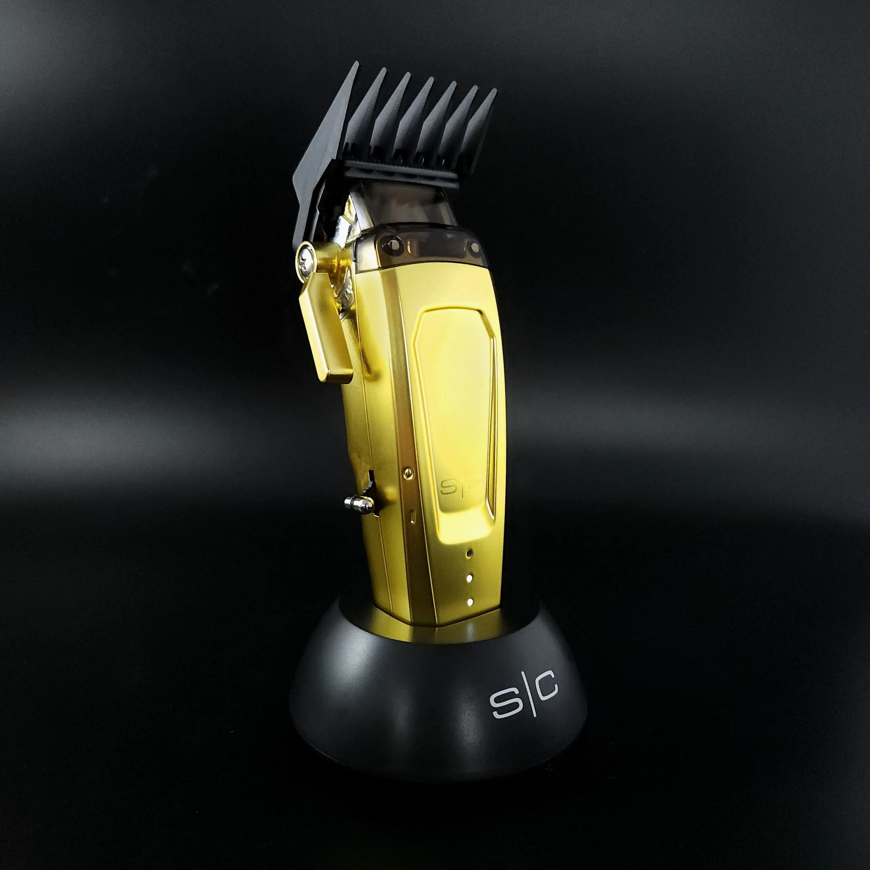 Alt View 3. StyleCraft - Saber 2 Professional Cordless Metal Hair Clipper - Gold.