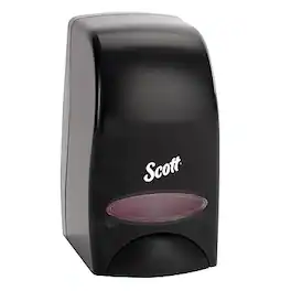 Scott - Essential Wall Mounted Hand Soap/Hand Sanitizer Dispenser, (KCC 92145) - Black