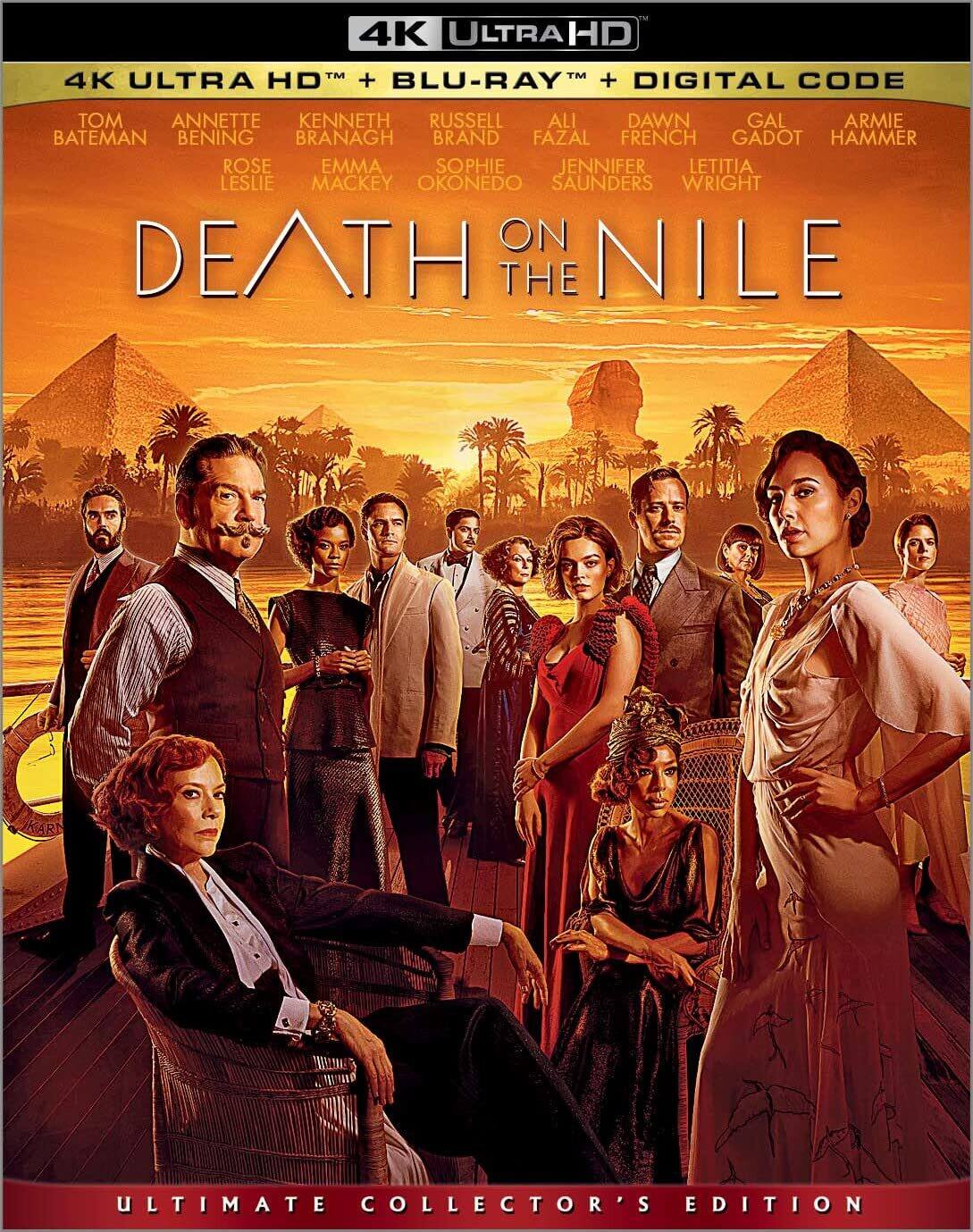 Alt View 1. Death on the Nile   - 4K Blu-Ray.