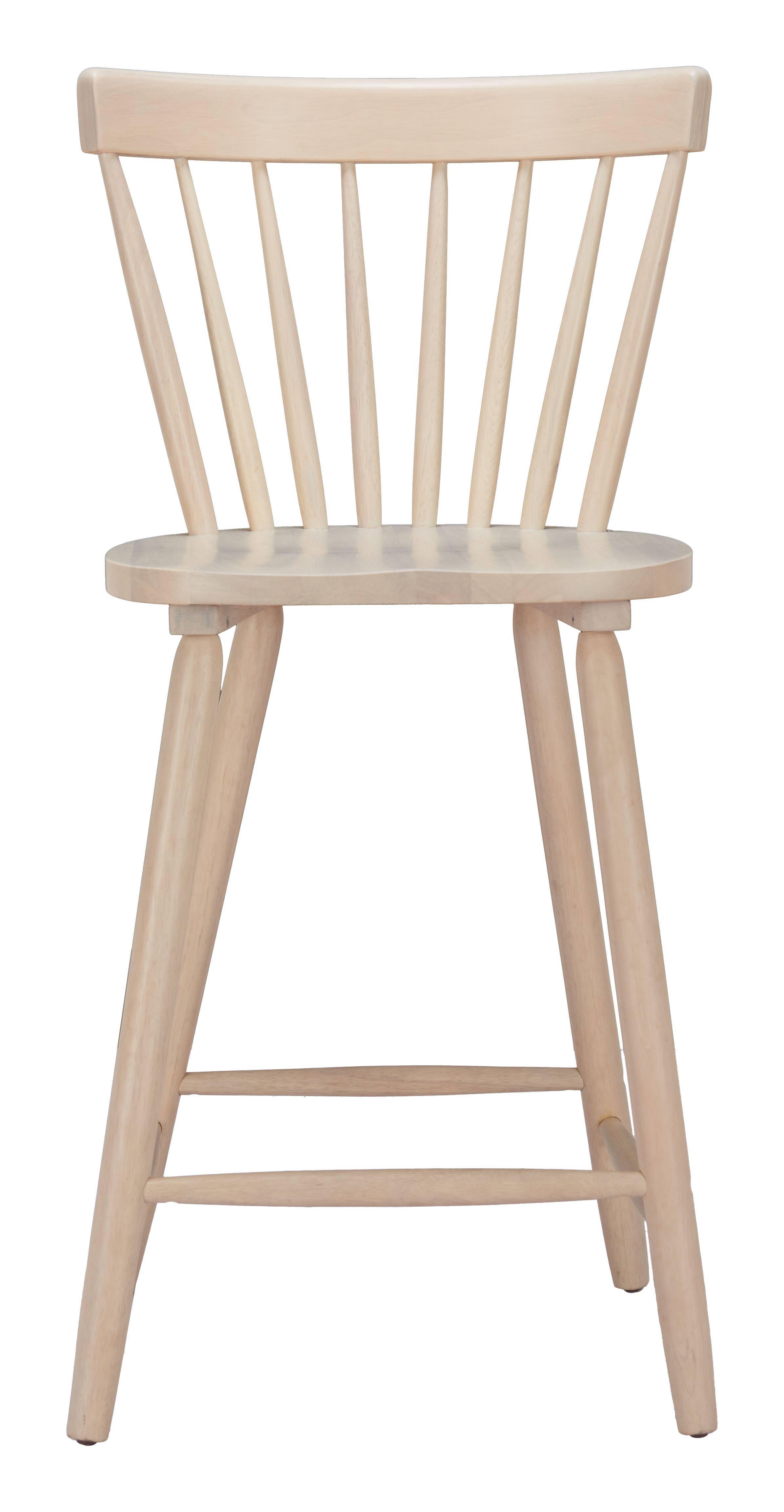 Alt View 1. Hivvago - Tyce Counter Stool (Set of 2) Natural - Natural.