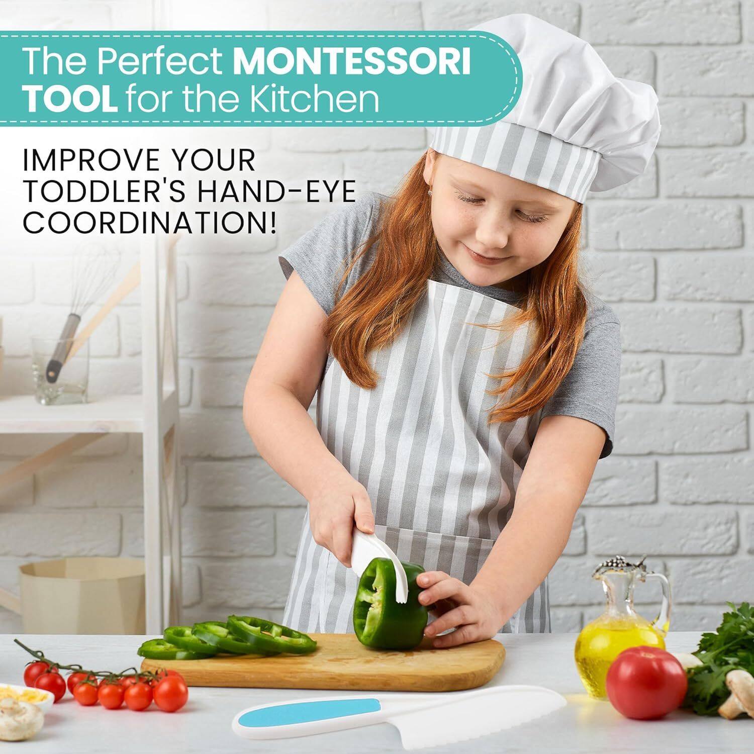 The Perfect MONTESSORI TOOL for the Kitchen

IMPROVE YOUR TODDLER'S HAND-EYE COORDINATION!
