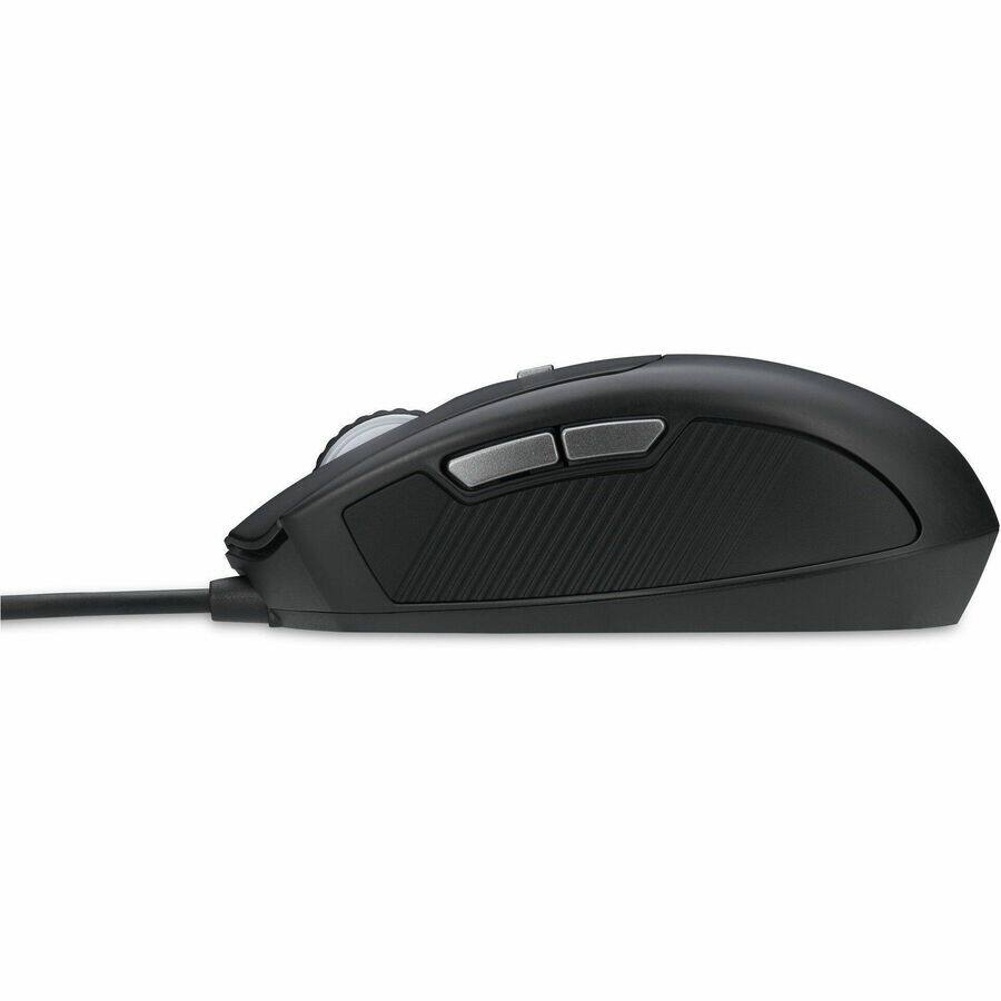 Alt View 4. Kensington - Kensington Pro Fit Ergo MY435 EQ Wired Mouse - PC, Mac - Mid Size Mouse - Optical - Cable - Black - USB Type C - 2400 - Black.