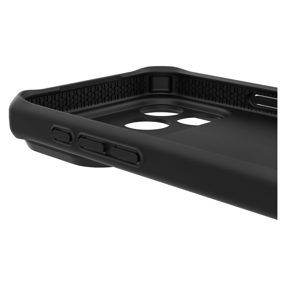 Alt View 2. Itskins - Spectrum_R Silk Case for Apple iPhone 18 Pro / 17 Pro - Black.