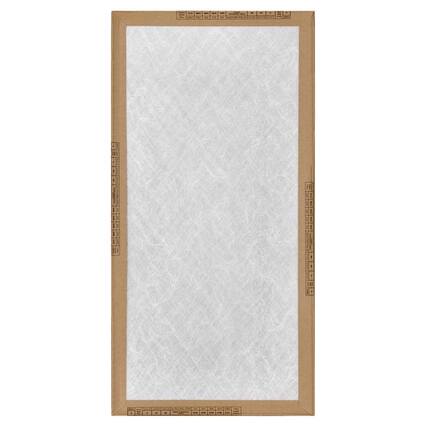 Front. Flanders - Flanders EZ Flow II 12 in. W X 25 in. H X 1 in. D Fiberglass 1 MERV Air Filter 1 pk.