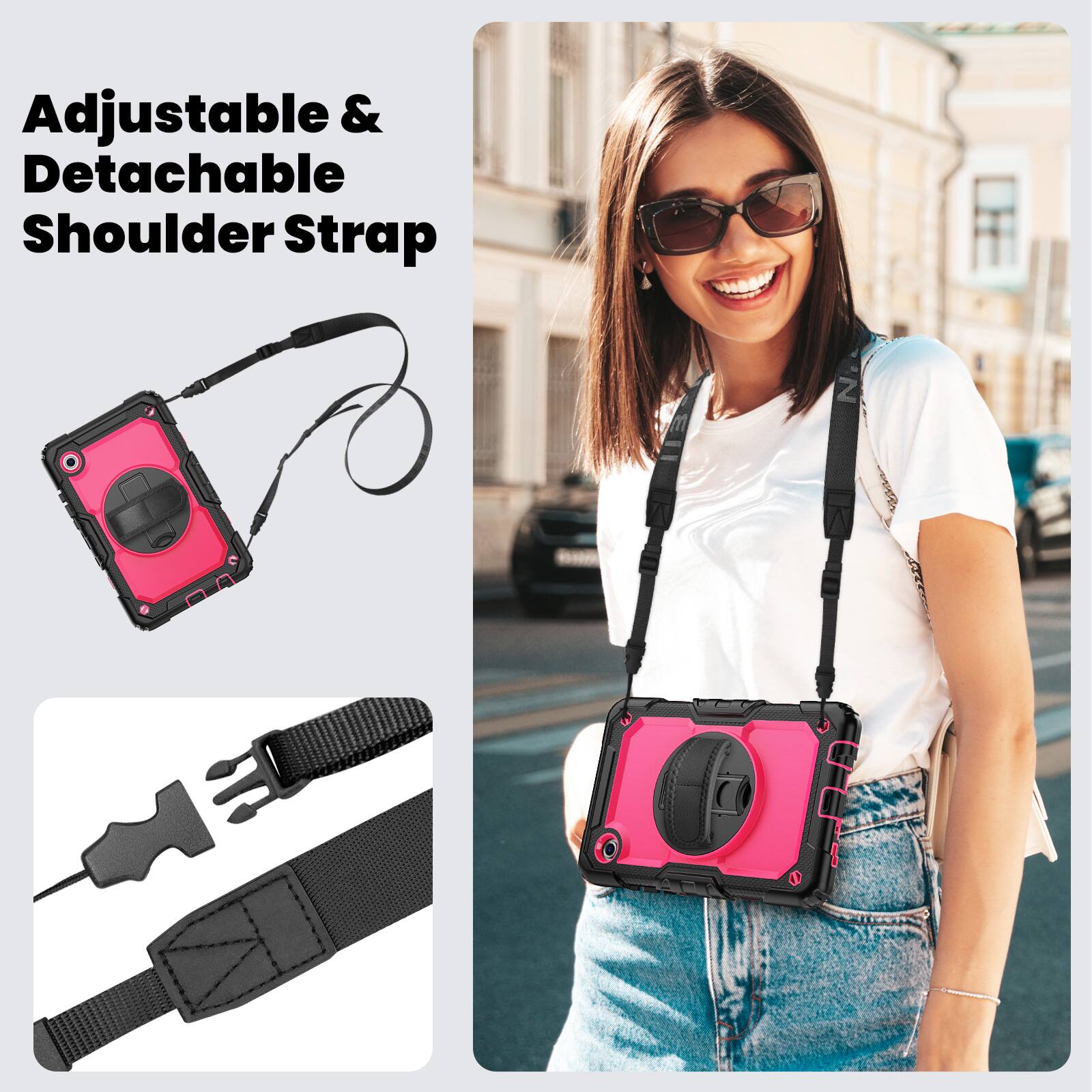 Adjustable & Detachable Shoulder Strap