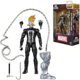 Hasbro - Avengers - Marvel Legends - Ghost Rider (Robbie Reyes) Action Figure & Box BAF Part - COLLECTIBLES - Multicolor