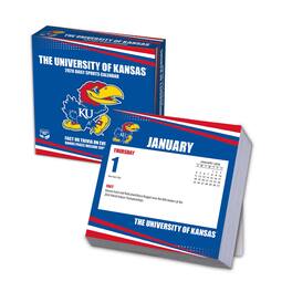 Turner Sports - Kansas Jayhawks 2026 Box Calendar - Multicolor